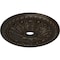Ekena Millwork Tomango Egg & Dart Medallion (Canopies up to 6 3/4"), 27 7/8"OD x 3 7/8"ID x 2 1/2"P, Stone Hearth CM27TOSHF - alternate 4